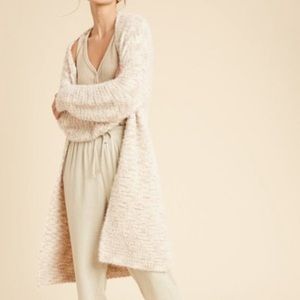 Soft Neutral Cardigan Duster